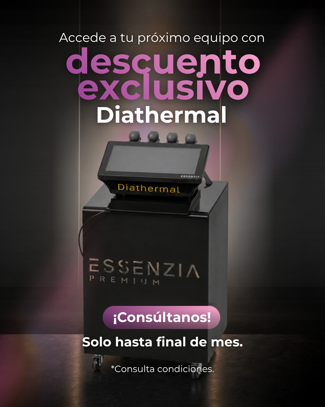 promocion aparatologia estetica diatermia diathermal